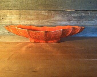 Vintage California Originals Pottery Orange #764 Bowl