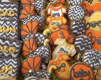 12 Baby Shower Biscuit / Cookie Favours