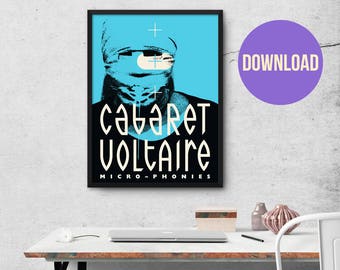 Cabaret Voltaire Micro-Phonies Ferris Bueller Poster Download