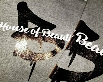 HOUSE OF BEAUTIES sweater sweat pants and tees... prices vary
