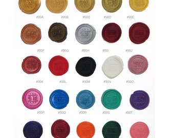 Sealing Wax | Bulk deal discount - a set of 10 pcs | 25 Colors, Stamp Wax, Seal Wax, compatible with Glue Gun