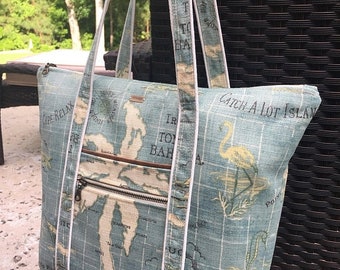 SALE Carry-all Tote Pattern PDF