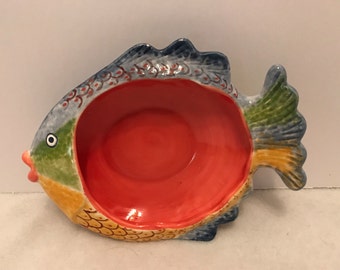 SALE - Bella Casa by Ganz Fish Dish