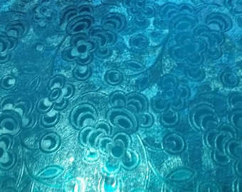 Vintage Metallic Blue Wallpaper Sheets