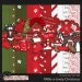 Digital Scrapbook Kit, "PAWs-a-tively Christmas" Pets