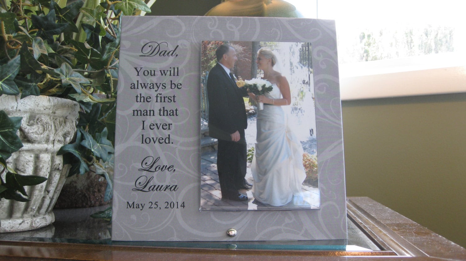 Father Of Bride Gift Daughter Zoom