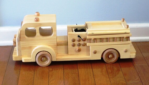 Wood Fire Truck
