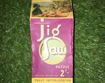 Waddintons jigsaw puzzle late 30s early 40s