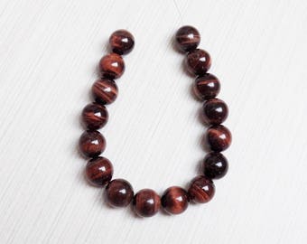 Red Tigereye beads