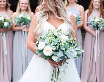 Brides Bouquet, Wedding Bouquet, Bridesmaid Bouquets, Boho Boquets, Boho Bride, Garden Fresh Bouquet