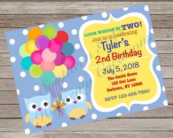 owl birthday party invitations owl bday invite girls 1st