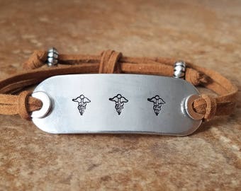 Customized Medical Alert bracelet - Medical ID bracelet - Medical Anklet - List allergies & phone. Multiple colors. Diabetes. Epilepsy.