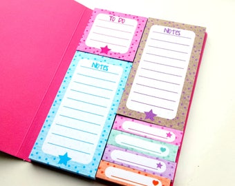 Sticky notes / repositionable Sticky Notes in your book