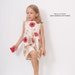 Poppy DRESS pattern - Vintage style - pdf sewing pattern for girls - 3 to 8 years