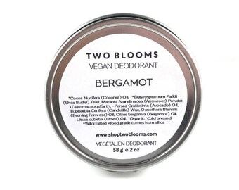 Organic Natural Deodorant - Baking soda free deodorant - Deodorant Victoria BC Vancouver Island Canada