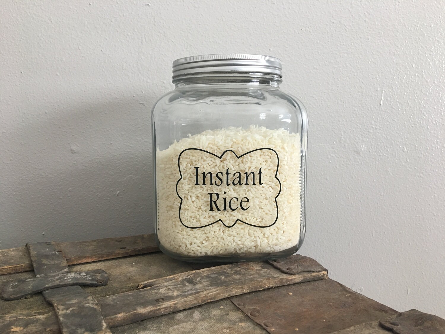 Custom Kitchen Canister Labels Set of 6Vinyl Decals