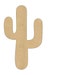 Cactus Cutout Shape Laser Cut Unfinished Wood Shapes, Craft Shapes, Gift Tags, Ornaments #463 All Sizes