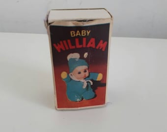 Vintage Baby William Matchbox Doll