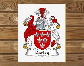 Coat of Arms Prints: 15% OFF ordering all 8 Family Crest