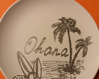 surfing plate gift