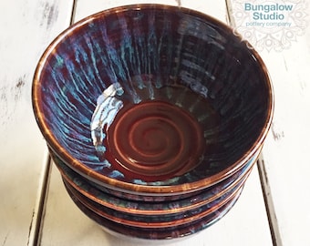 Ceramic Bowl, Pottery Bowl, Ceramic Salad Bowl
