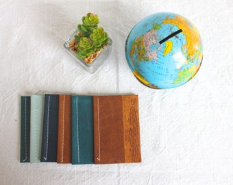 Mini Leather Notebook