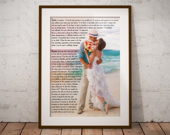 Anniversary canvas | Etsy