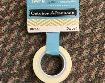 Washi Tape October Afternoon - Date
