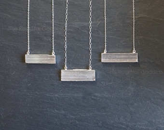 Selenite Necklace / Selenite Pendant / Silver Selenite Necklace / Selenite Crystal / Raw Selenite / Selenite Jewelry / Mother's Day Gift