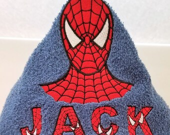 Spiderman super hero digital embroidery design