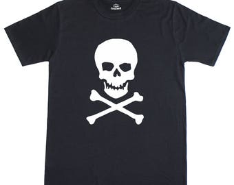 Skull & Crossbones Pirate Fancy Dress Mens T-Shirt
