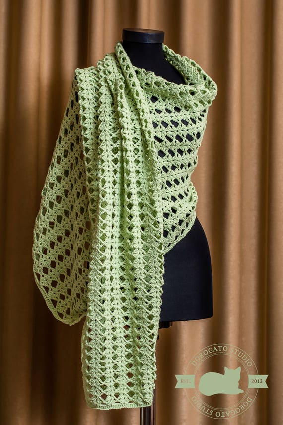 Easy Crochet Shawl Pattern Beginner Crochet Pattern Shawl