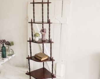 Corner shelf shelf Etagere French, vintage