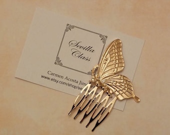 Golden Butterfly comb