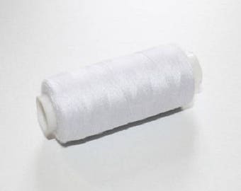 sewing thread white reel 365 m