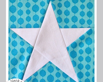 Simple Star #215 Paper Pieced Quilt Pattern PDF - 3 Sizes
