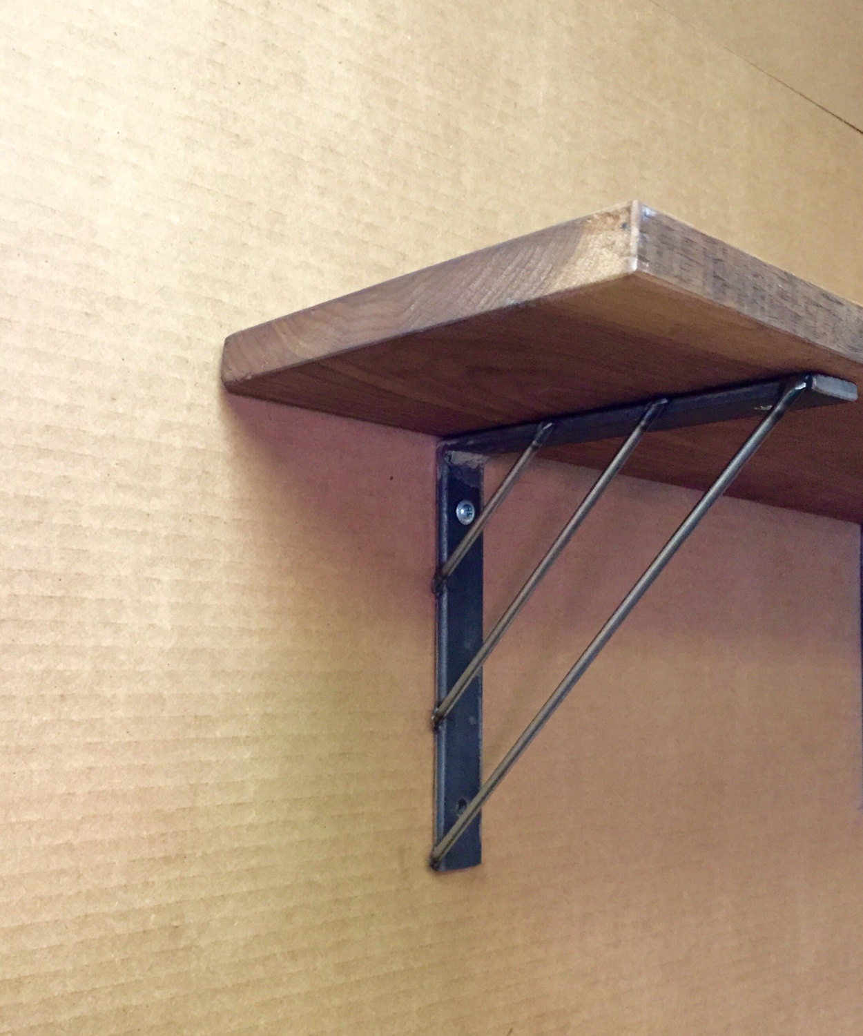 4 12 Industrial Shelf Bracket Wooden Shelf