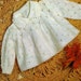 Baby Collared Jacket in 4 ply for sizes 18 and 19 Inches - PDF of Vintage Knitting patterns Instant Download HD