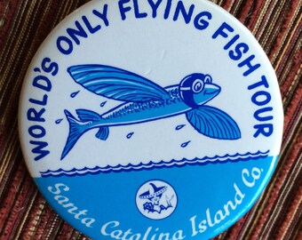 Catalina Island,Catalina Souvenir,Catalina Island Pin,Souvenir Brooch,Catalina Fish,Catalina Jewelry,Catalina Island Gift,Catalina Boat