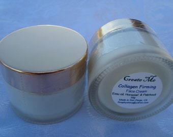 Collagen Firming Face Cream with Emu Oil VitaminA, C, E & Essential Oil Blends