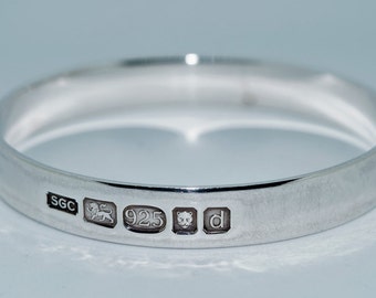 Vintage Sterling Silver Hallmarked Bangle