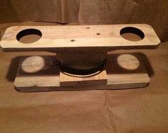 V60 Drip Stand (Reclaimed coffee shipping pallets) 2 Cup