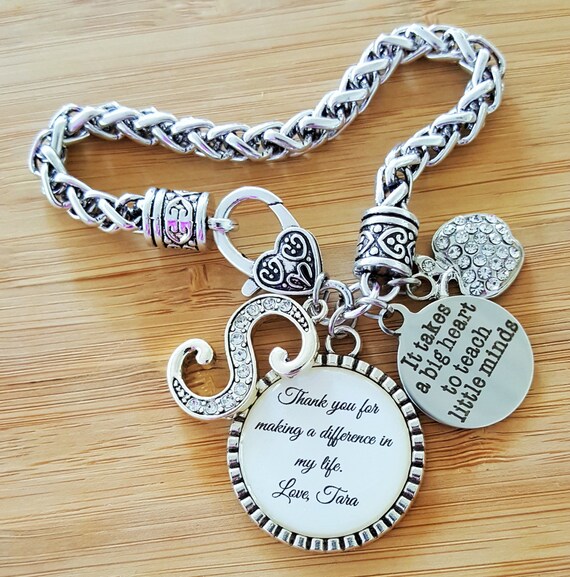 Teacher Appreciation Gift Teacher Gifts Teacher Bracelet Daycare Provider Gift Daycare Gift Babysitter Gift Gift for Babysitter Nanny Gift