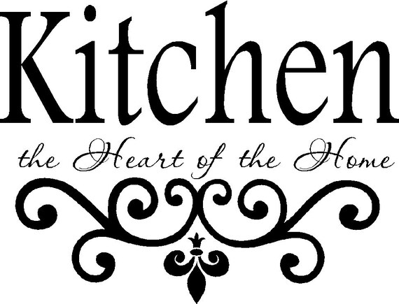 Download Kitchen Vinyl Wall Decal Kitchen the Heart of the Home