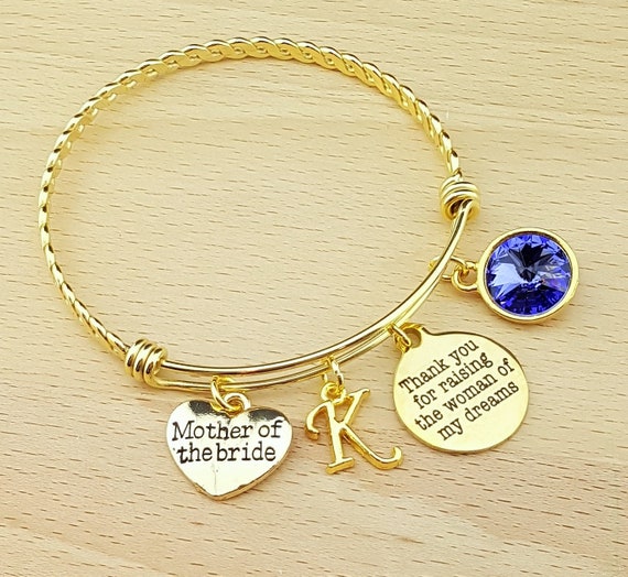Gold Bangle Mother of the Bride Gift Mother of the Bride Bracelet Mother of the Bride Jewelry Mother of the Bride Gift From Groom