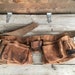 Craftsman Tool Pouch Belt - Pouch Carpenter Belt Pliers Holder, Hammer Leather Metal Tape Holder - Contractors Lineman Tool - Sears Tool