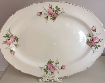 Rose Bouquet Serving Platter by Canonbur