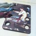 Mermaid embroidery thread organizer wooden thread keep Waterhouse painting
