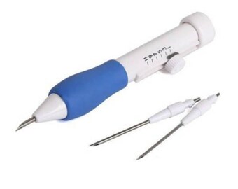Magic Embroidery Pen Needle Weaving Tool Sewing Stitching Punching Russian Chinesse Embroidery