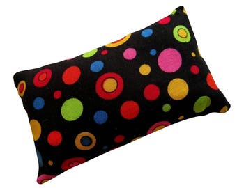 Colorful Polka Dots Pincushion filled with Emery Sand